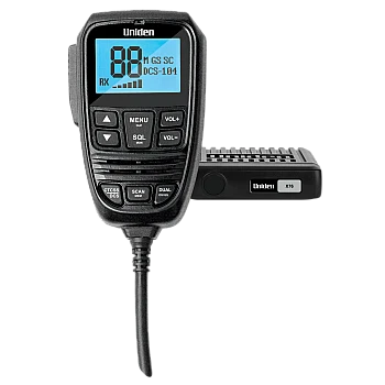 Uniden X76 UHF CB 80 Channel Radio with Remote Mic