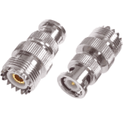 RF Adapter SO239 to BNC Plug RF Adapter SO239 to BNC Plug