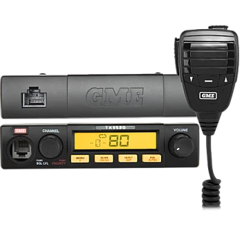 GME TX3520S  80 Channel Remote Head UHF CB Radio