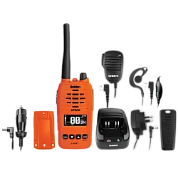 Uniden XTRAK 50 Orange 80 CH UHF CB Handheld