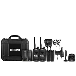Uniden XTRAK 50-2TP 80 CH UHF CB Handheld Tradies Pack