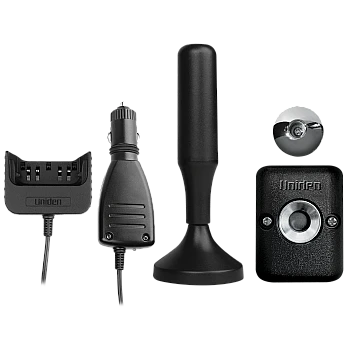 Uniden ACCX50 UHF Car Charger Magnetic Bracket & Antenna