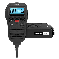 Uniden UH6160 Mini UHF CB with Remote speaker Mic