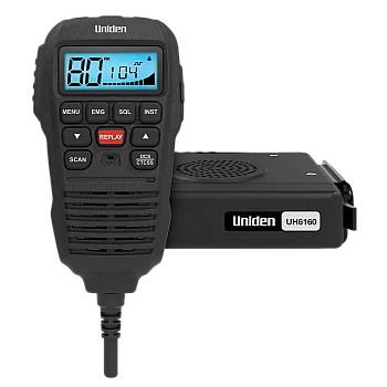 Uniden UH6160 UHF CB with Remote speaker Mic