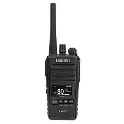 Uniden UH755 CH 5 Watt UHF CB Splashproof Handheld Radio