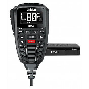 Uniden XTRAK 80 UHF CB Radio & 5dbi CH5T Bullbar Antenna Kit