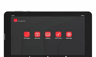 VMS 3DX On & Off Road GPS Navigator Including Sun Visor