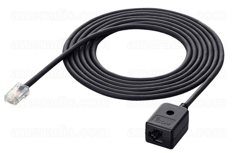 Icom OPC2355 Microphone Extension Lead (2.5m) suits IC450 IC455 IP501m