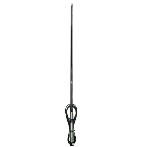ZCG ZN3 77 10 Black HD 6.6dBi UHF CB Black  Bullbar Antenna