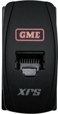 GME RJ45 Pass-Through Adaptor - Type 6 Red - XRS-RJ45R6