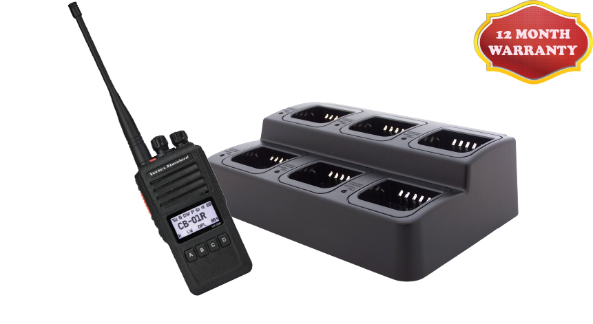Six Bay Charger  For Motorola Solutions VX-556