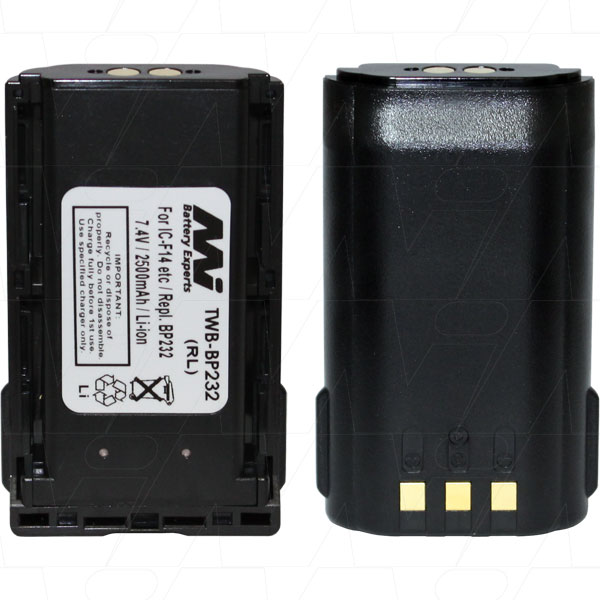 MI TWB-BP232 IC41S IC-41W Replacement Battery MI TWB-BP232 IC41S IC-41W Replacement Battery