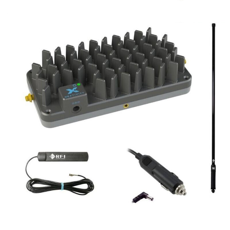CEL-FI Roam R41 Repeater Booster + RFI Black CD8195B Antenna CEL-FI Roam R41 Repeater Booster + RFI Black CD8195B Antenna