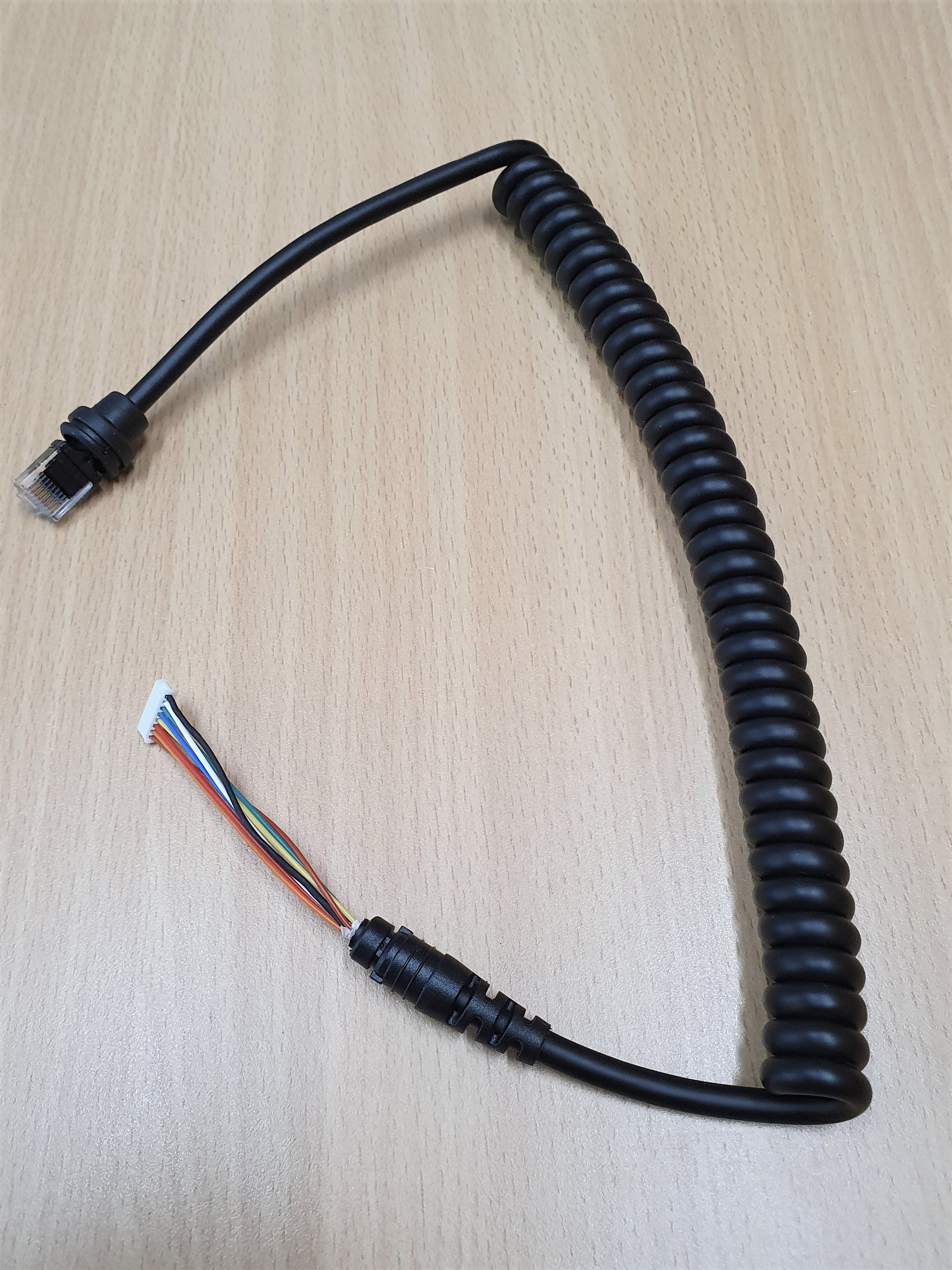 Uniden RM960 RM980  Replacement Microphone Curly Cord