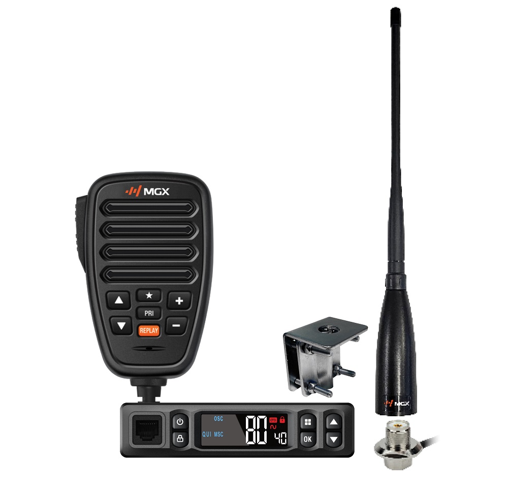 MGX C1 Compact UHF CB 12-24V UHF LMR AG Pack