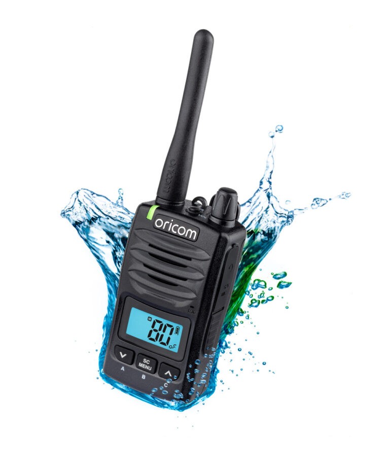 Oricom DTX600 Waterproof 5 Watt Handheld UHF CB Radio 