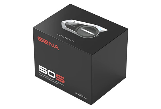 Sena 50S SINGLE Bluetooth Mesh Motorcycle Intercom Headset - 50S-10