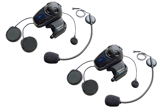 SENA SMH10 Bluetooth Intercom Dual Pack with Boom Microphone