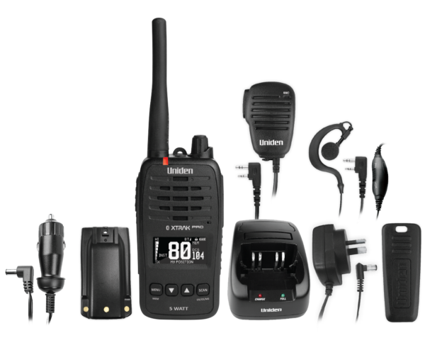 Uniden XTRAK 50 Pro 80 CH UHF CB Handheld