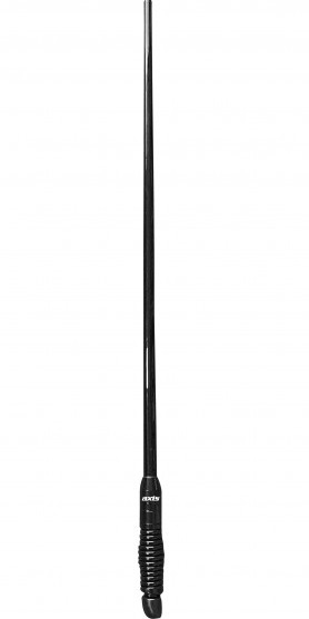 Axis AKU7RD 7dB Removable Black Ground Independant UHF CB Antenna Kit - NEW