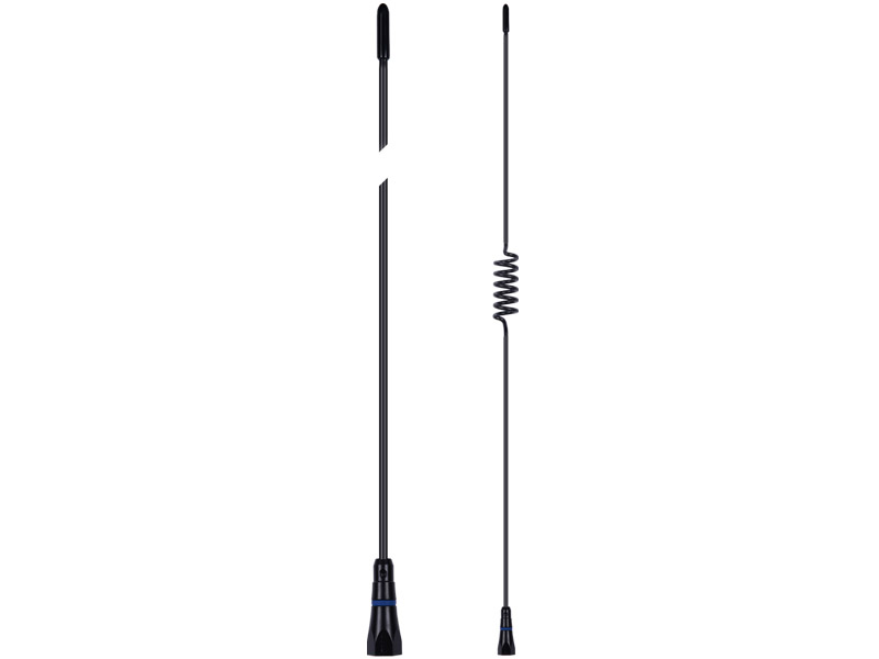 GME AE4008 6.6 dBi Black UHF CB Whip Antenna