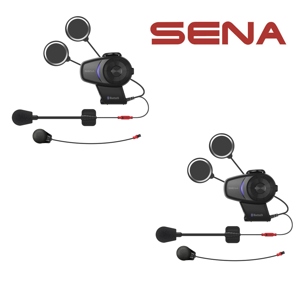 SENA 10S-02D DUAL Motorcycle Bluetooth Helmet Intercom