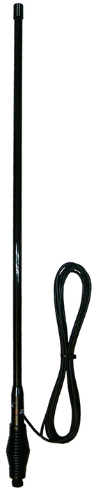 ZCG SG1100 BLKR AM FM Radio Bullbar Mount Antenna Black