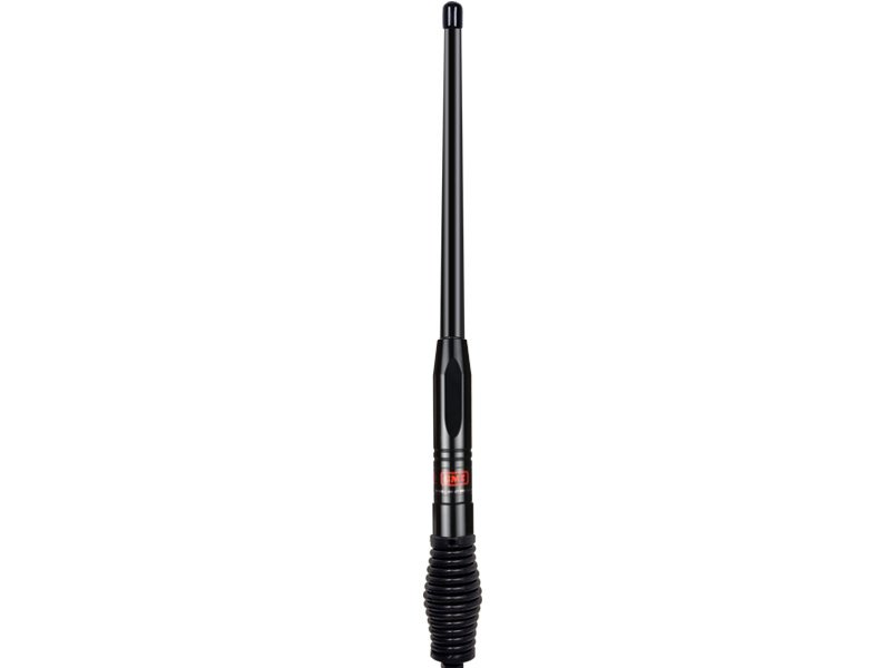 GME AE4704B 580mm Heavy Duty Fibreglass Radome Antenna, AS004B Spring (2.1dBi Gain) - Black