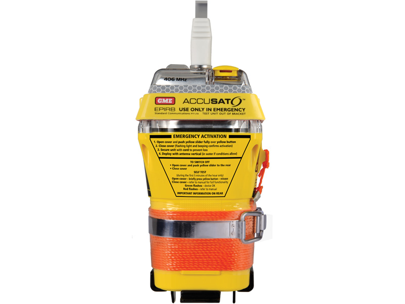 GME MT605G 406MHz Manual & Water Activated EPIRB with GPS GME MT605G 406MHz Manual & Water Activated EPIRB with GPS
