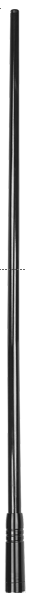 Uniden AW970 6.6dbi Black Replacement Whip Antenna