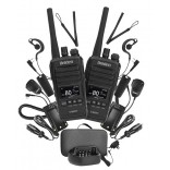 Uniden UH755-2 Deluxe Twin 80 CH 5 Watt UHF CB Splashproof Handheld Radio Pack
